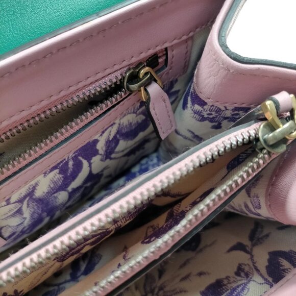 Gucci Hand Bag Pink Leather 667-080525 - Picture 9 of 13